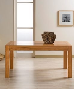 Tavolo allungabile con piano placcato