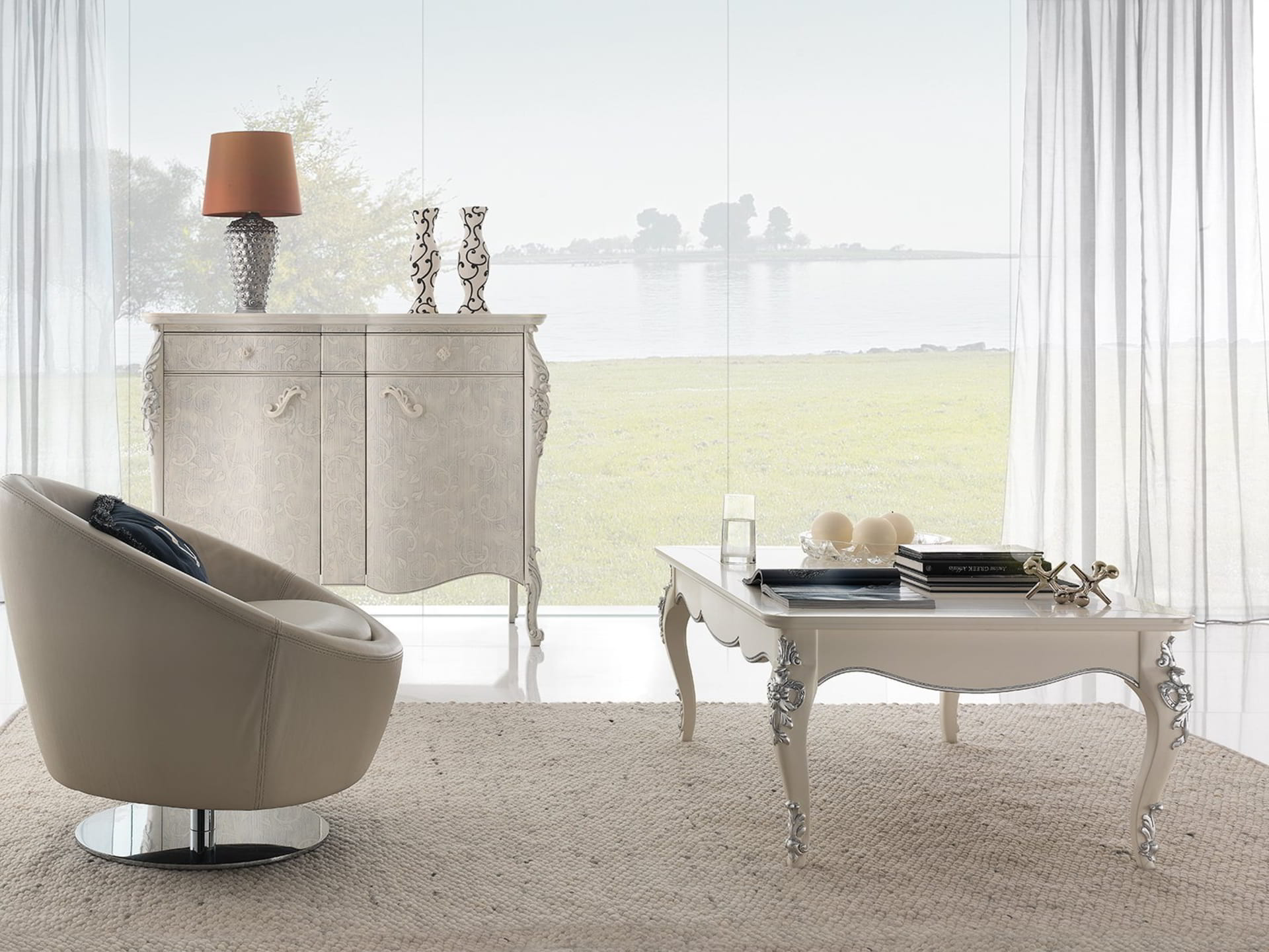 1006T Credenza 2 porte 2 cassetti