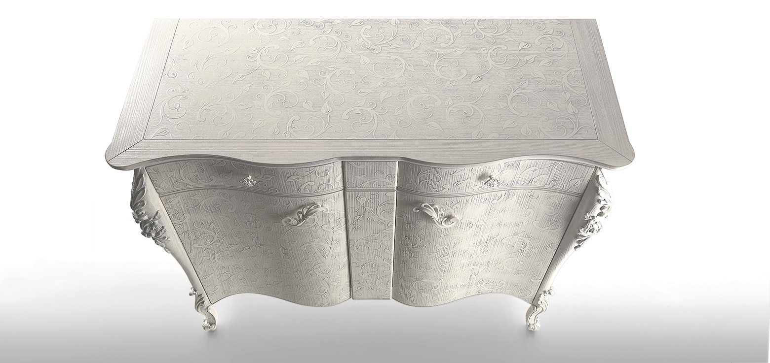 1006T Credenza 2 porte 2 cassetti