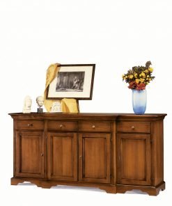 Credenzina 4 porte e 4 cassetti