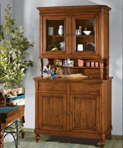 Credenza con alzata 2 porte