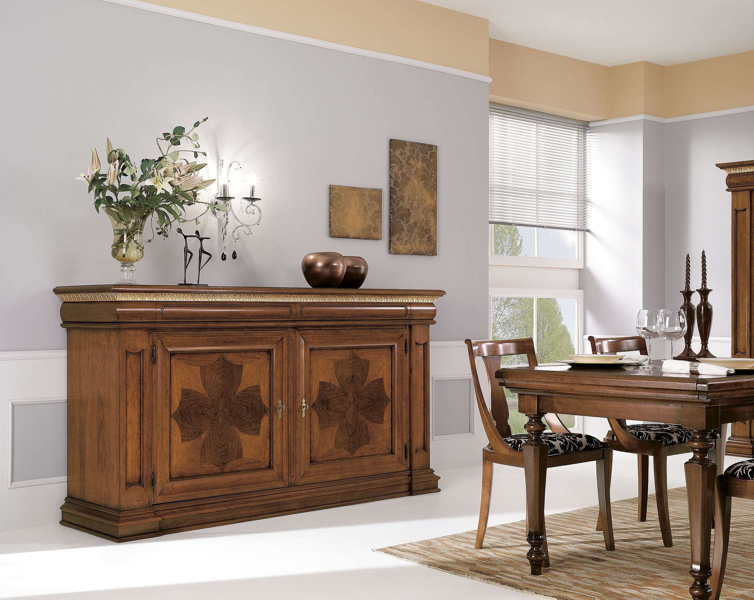 150A Credenza 2 porte 2 cassetti