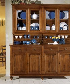 Credenza con alzata 4 porte