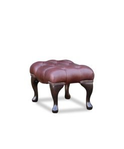 Mini Queen Anne footstool
