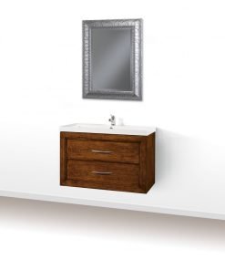 Mobile bagno 2 cassetti con guide ammortizzate