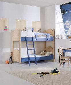 Letto a castello in abete