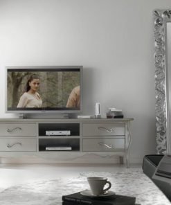 Mobile TV sagomato con 4 cassetti