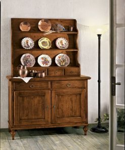 Credenza 2 porte e 2 cassetti con piattaia