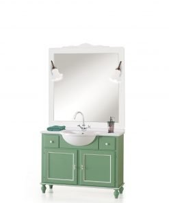 Mobile bagno 2 porte e 2 cassetti