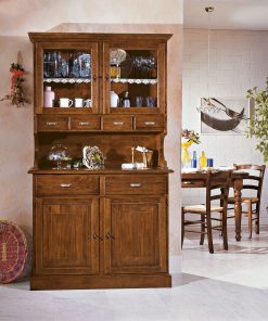 Credenza con alzata 2 porte
