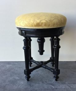 Sgabello per pianoforte originale in faggio