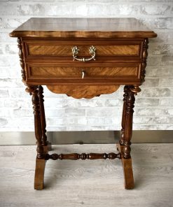 Portalavoro originale in piuma di noce