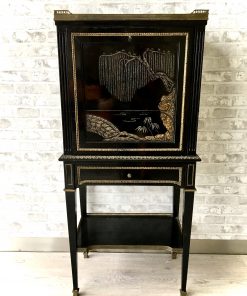 Secretaire originale con bronzi
