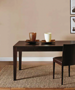 Tavolo allungabile con piano placcato