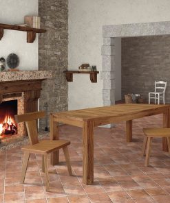 Tavolo allungabile massello