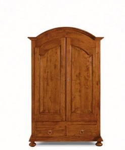 Armadio 2 porte 2 cassetti massello smontabile