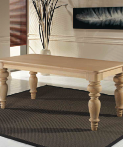 Tavolo allungabile con piano placcato