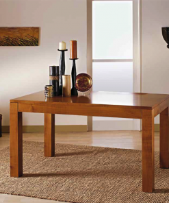 Tavolo allungabile con piano placcato