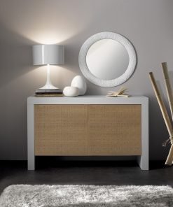 Credenza 2 porte con intagli