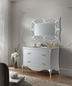Mobile bagno sagomato 2 cassetti
