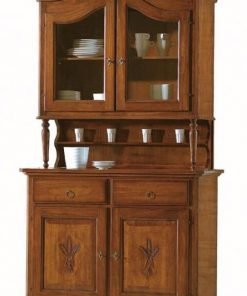 Credenza 2 porte e 2 cassetti con intaglio