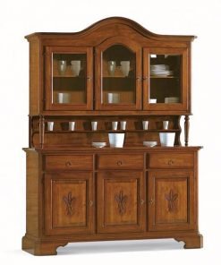 Credenza 3 porte e 3 cassetti con intaglio