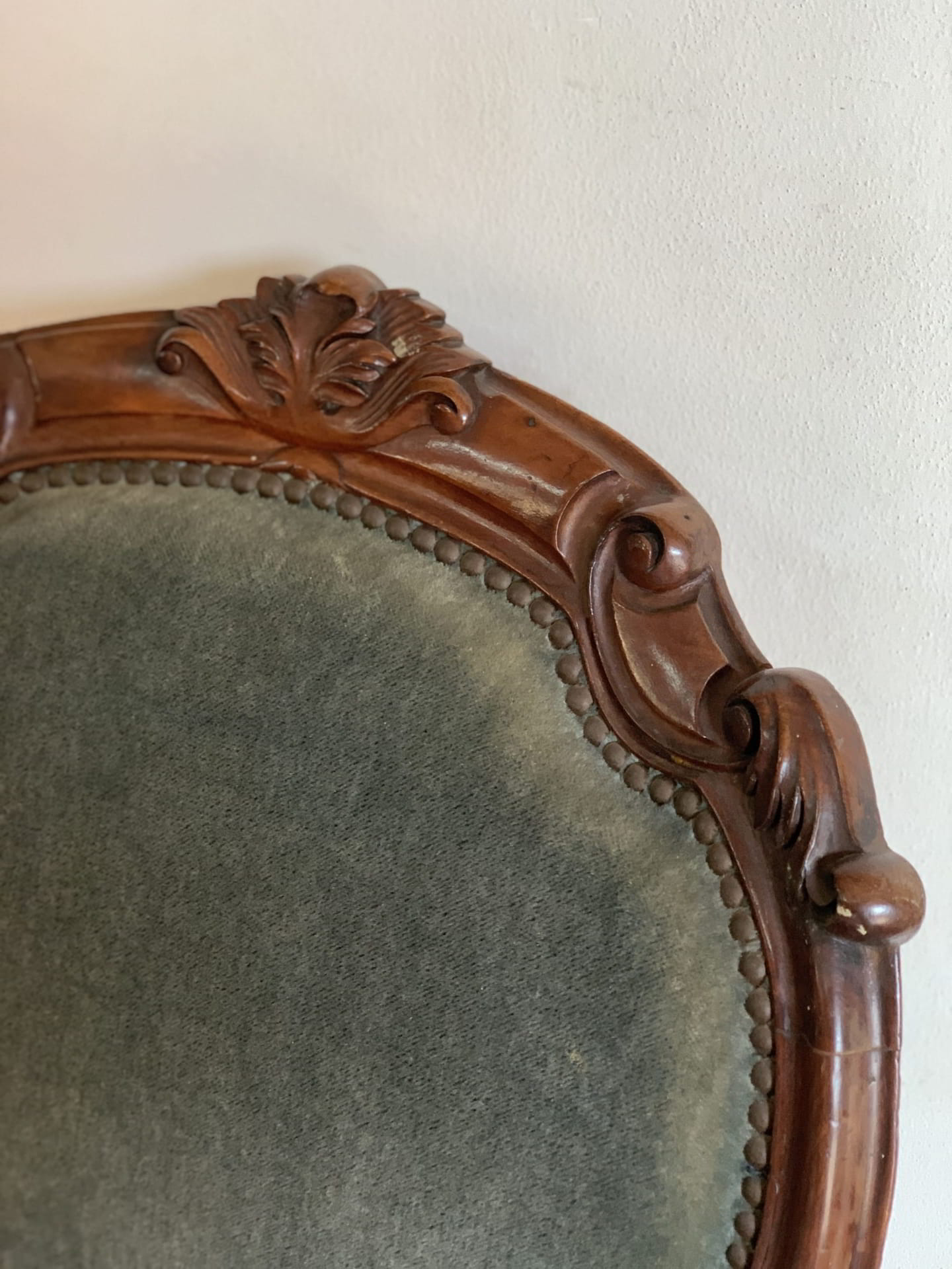E321 - Poltrona originale in mogano