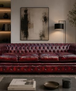 Divano Chesterfield 4 posti mod. John