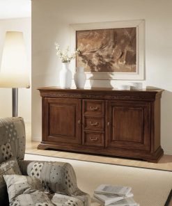 Credenza 2 porte con cassetti