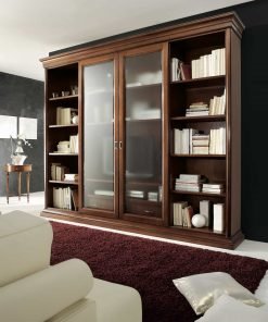 Libreria con porte scorrevoli