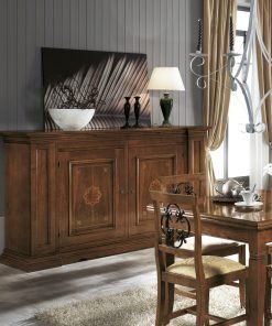 Credenza 2 porte 2 cassetti con segreto