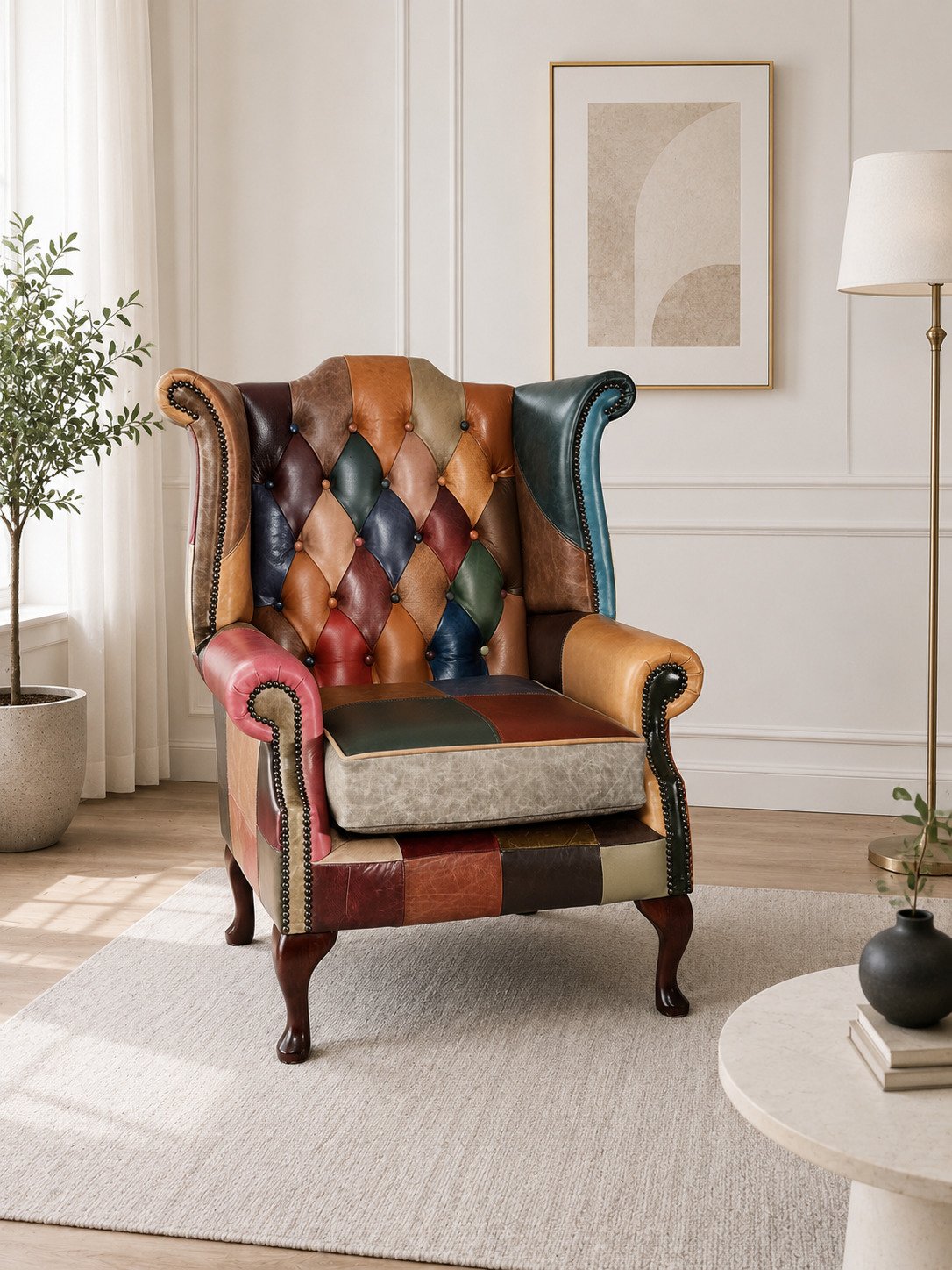 HC/02 Poltrona Queen Anne mod. harleq