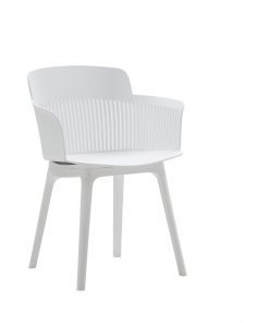 Poltroncina polipropilene colore bianco