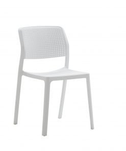Sedia in polipropilene colore bianco