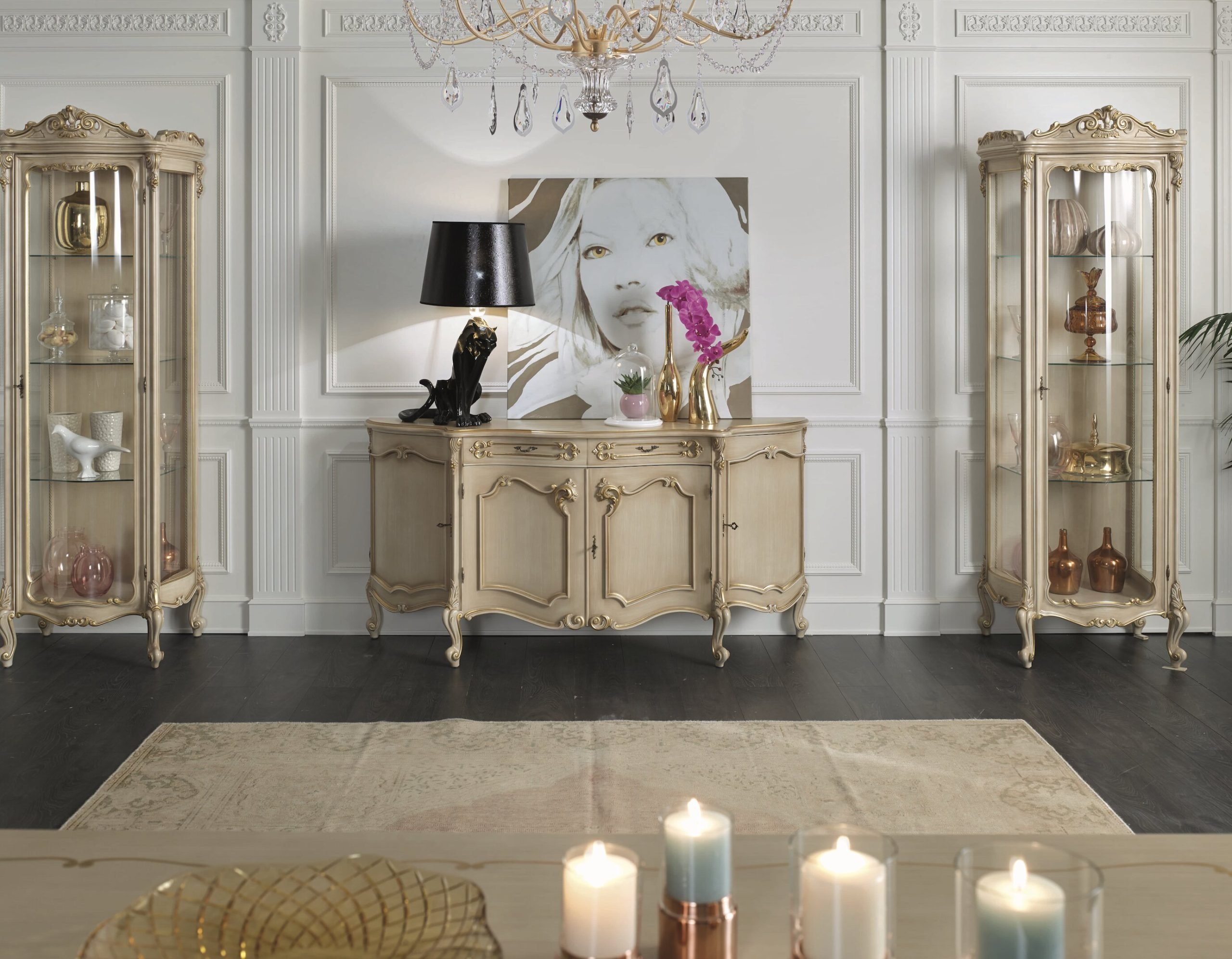 MI110 - Credenza 4 porte e 2 cassetti
