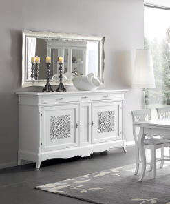 Credenza 2 porte e 3 cassetti con traforo