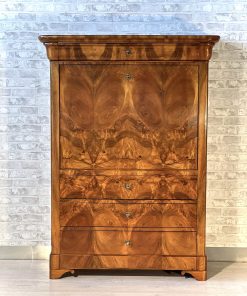 Secretaire originale in piuma di noce