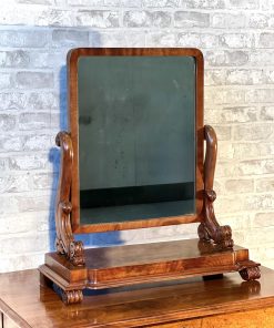 Specchiera originale in mogano