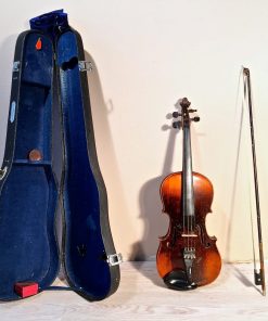 Violino con custodia originale in noce